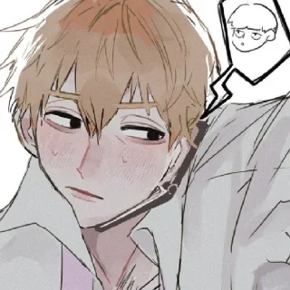 Sticker from reigen arataki