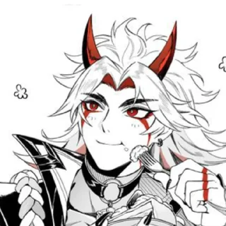 😉 emoji arataki itto supremacy Telegram sticker 7 of 29