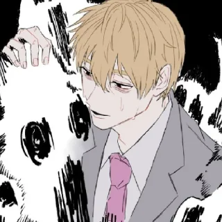 Sticker from reigen arataki