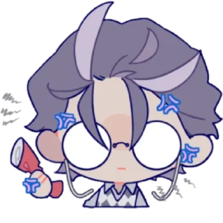 😡 emoji HypMic Telegram sticker 10 of 56