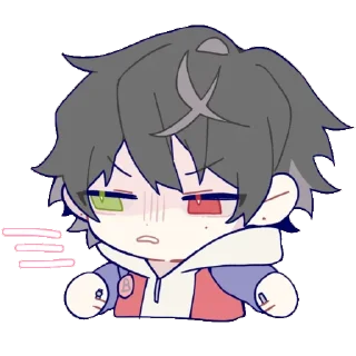 😦 emoji HypMic Telegram sticker 24 of 56