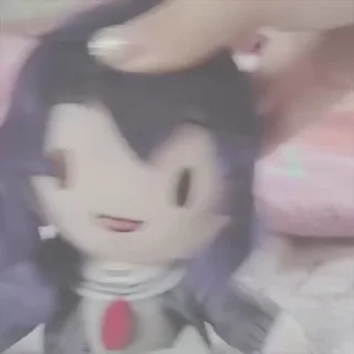 💜 emoji plushie mafumafuyu ♡︎ Telegram sticker 6 of 25