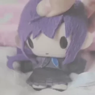 💜 emoji plushie mafumafuyu ♡︎ Telegram sticker 5 of 25