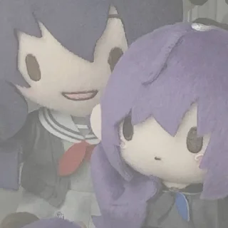 💜 emoji plushie mafumafuyu ♡︎ Telegram sticker 16 of 25