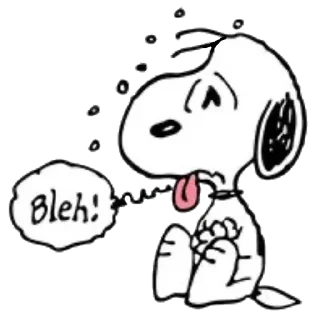 💭 emoji snoopy Telegram sticker 8 of 14