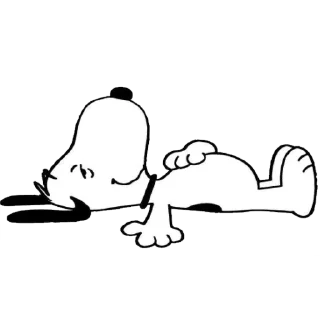 😋 emoji snoopy Telegram sticker 14 of 14