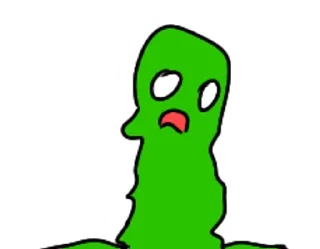 😨 emoji sticky slime Telegram sticker 15 of 16
