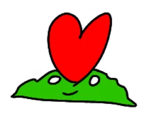 ❤️ emoji sticky slime Telegram sticker 10 of 16
