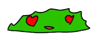 😍 emoji sticky slime Telegram sticker 13 of 16