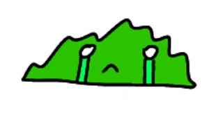 😭 emoji sticky slime Telegram sticker 8 of 16