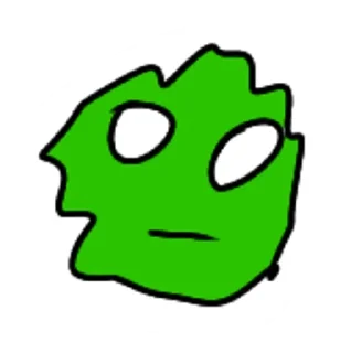 😳 emoji sticky slime Telegram sticker 9 of 16
