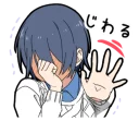 😳 emoji Otaku boy Telegram sticker 13 of 40