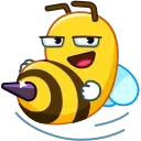 😏 emoji Bee Telegram sticker 10 of 25