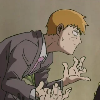😢 emoji Reigen Arataka! Telegram sticker 23 of 60