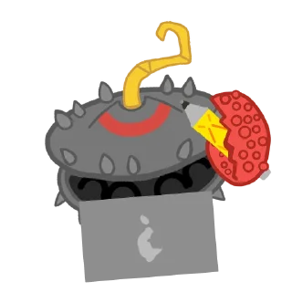 🖌️ emoji Крабик/эпическая раковица Telegram sticker 20 of 24