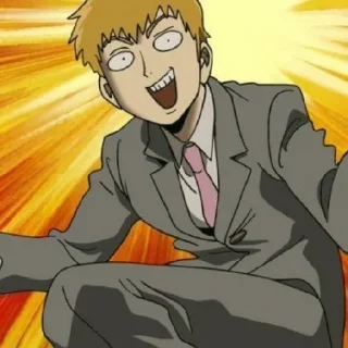 😄 emoji Reigen Arataka! Telegram sticker 24 of 60