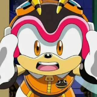 🙅 emoji Charmy the bee (@sonic_the_hednehog) Telegram sticker 20 of 27