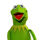 👹 emoji Kermit Telegram sticker 11 of 13