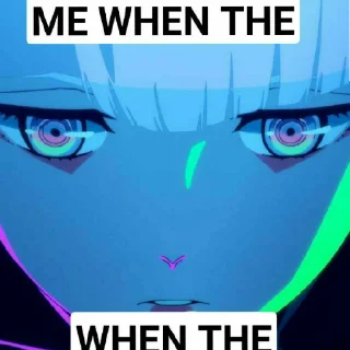 Sticker from Cyberpunk enjoyers
