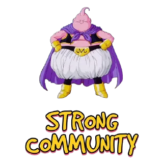 😎 emoji Majin Boo Inu Telegram sticker 7 of 8