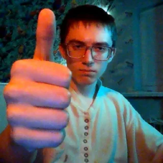 👍 emoji КАЛ ЭВЭР Telegram sticker 7 of 77