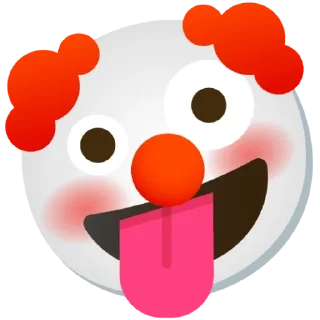 🤪 emoji Clown Stuff Telegram sticker 10 of 26