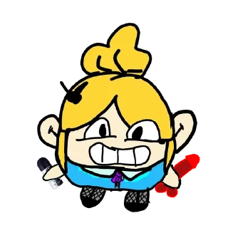 ⚪️ emoji Круглый бс. Telegram sticker 8 of 15