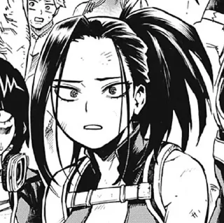 🌹 emoji :: Yaoyorozu Momo^^ :: Telegram sticker 5 of 36