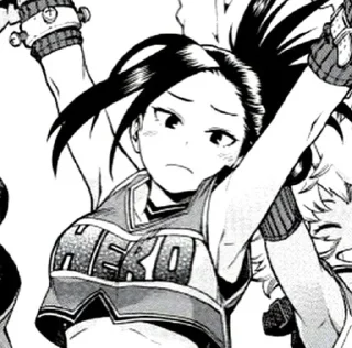 🌹 emoji :: Yaoyorozu Momo^^ :: Telegram sticker 22 of 36