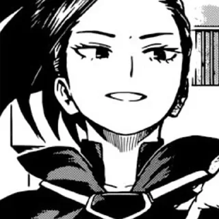 🌹 emoji :: Yaoyorozu Momo^^ :: Telegram sticker 13 of 36