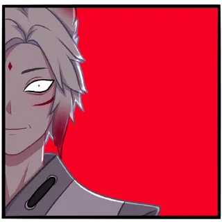 😠 emoji Хидэ без надписей (@TgSticker) Telegram sticker 10 of 48