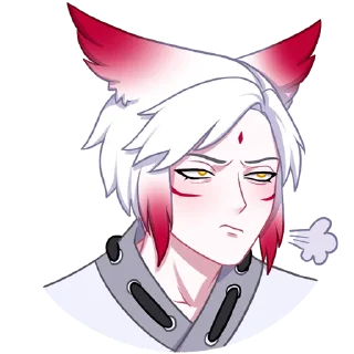😠 emoji Хидэ без надписей (@TgSticker) Telegram sticker 17 of 48