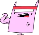 🎽 emoji Аниматор Мирби @lennysticker Telegram sticker 12 of 28