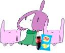 🍔 emoji Аниматор Мирби @lennysticker Telegram sticker 11 of 28