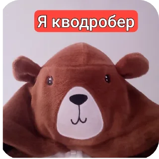 🧸 emoji Кводробер Telegram sticker 6 of 30