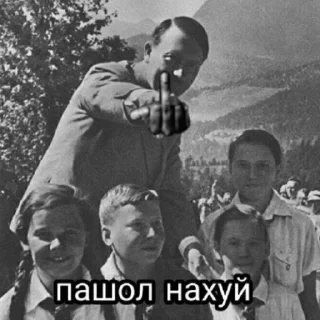 🖕 emoji Нацизм Telegram sticker 5 of 16