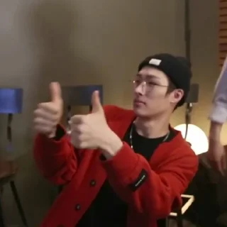 👍 emoji Mood ATEEZ Telegram sticker 24 of 48