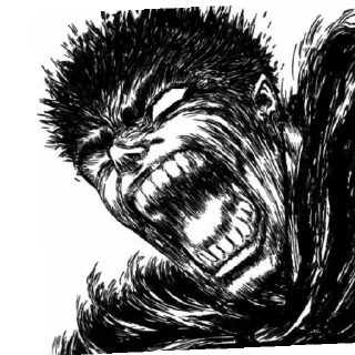 🗡️ emoji Гатс ура Telegram sticker 12 of 29