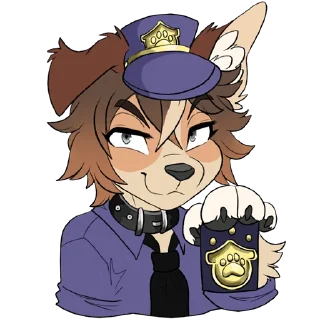 😎 emoji Bonnie Puff Telegram sticker 12 of 16