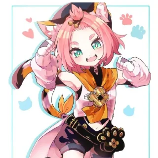 😻 emoji ДИОНА БЛЯ ВЫПАДИ Telegram sticker 21 of 30