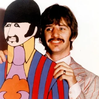 🌟 emoji The Beatles Telegram sticker 11 of 90