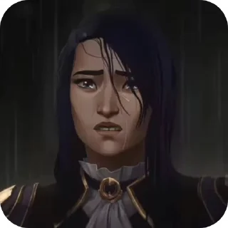 ☹ emoji Lena core Telegram sticker 12 of 47