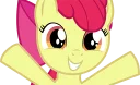 🤗 emoji Apple Bloom Pony Telegram sticker 7 of 29