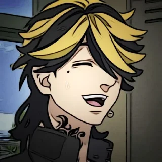 ☔ emoji ☔ Кадзутора Ханемия☔ Telegram sticker 13 of 25