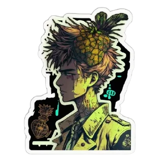 Sticker from MJ.Hum.AnanasSticks