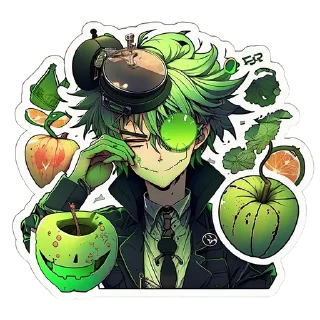 Sticker from MJ.Hum.AppleSticks