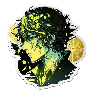 🍋 emoji MJ.Hum.LemonSticks Telegram sticker 16 of 32