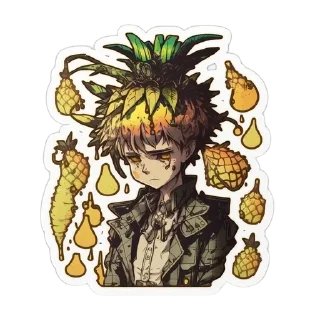 Sticker from MJ.Hum.AnanasSticks
