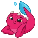🥰 emoji Water Dragon Telegram sticker 10 of 20
