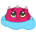 😔 emoji Water Dragon Telegram sticker 8 of 20